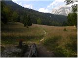 Stara Fužina - Planina pod Mišelj vrhom